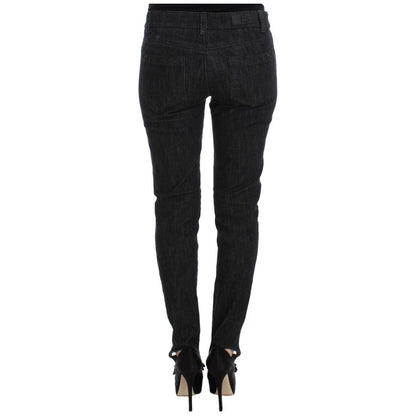 Ermanno Scervino Blue Cotton Slim Fit Denim Jeans