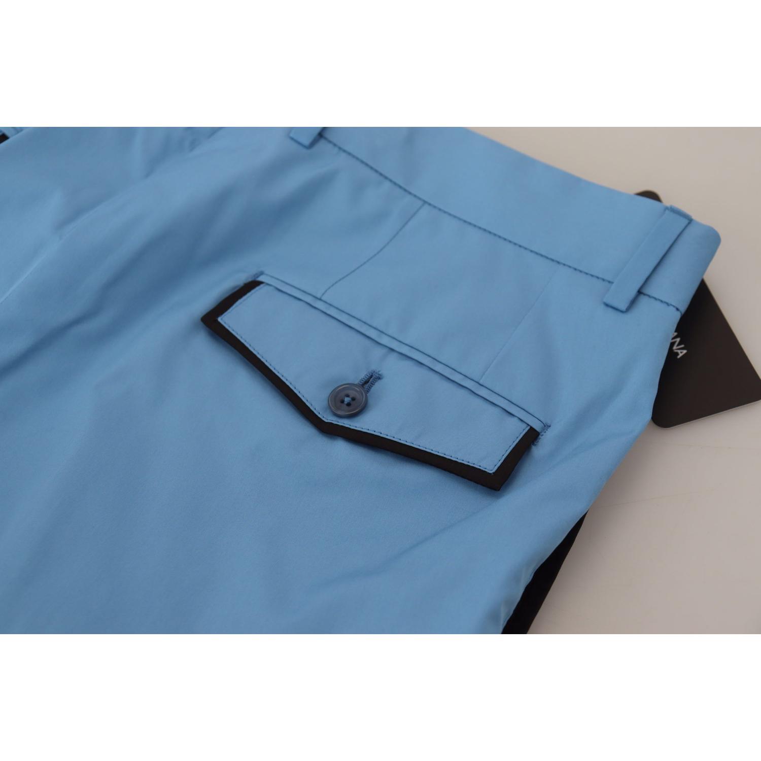 بنطلون شينو أنيق بقصّة Slim Fit من Dolce &amp; Gabbana - استمتع بالفخامة الإيطالية