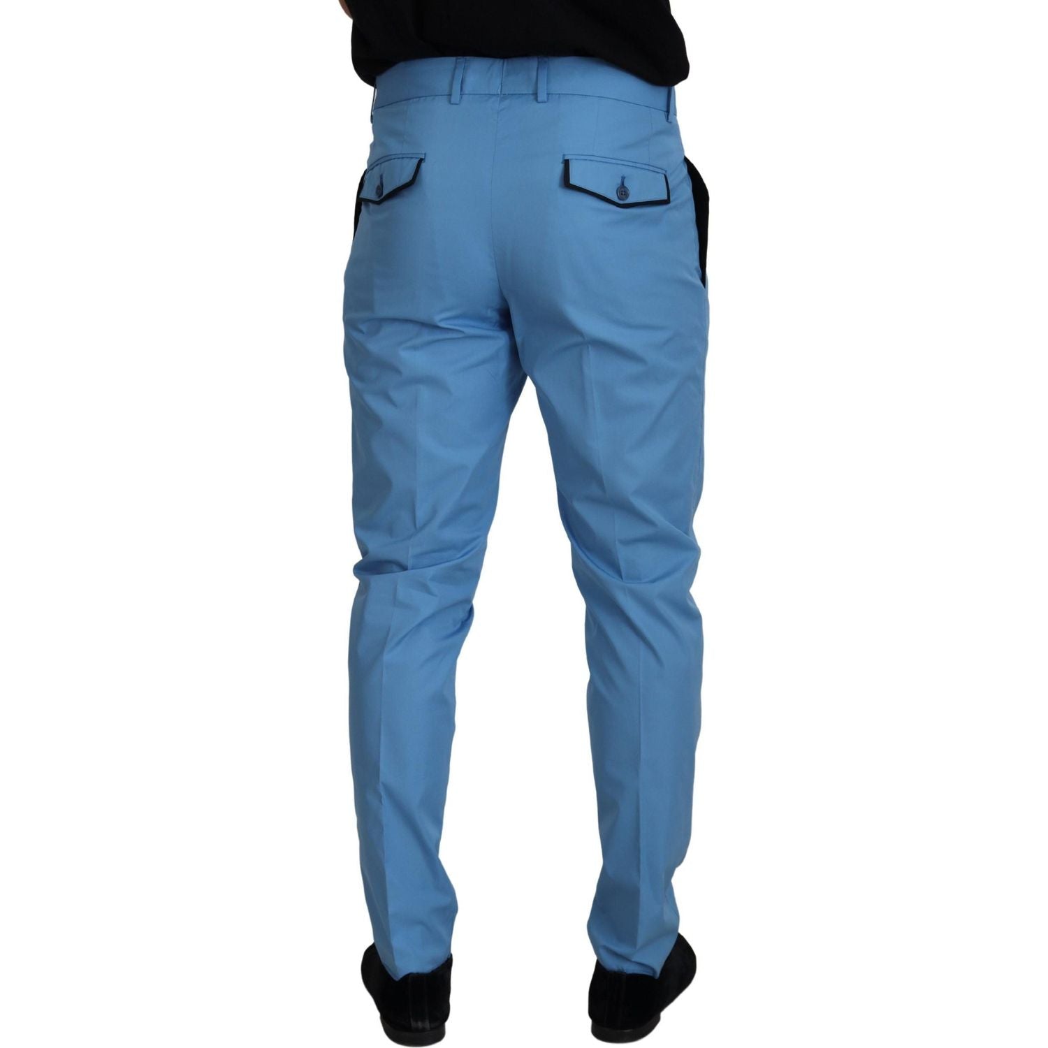 بنطلون شينو أنيق بقصّة Slim Fit من Dolce &amp; Gabbana - استمتع بالفخامة الإيطالية