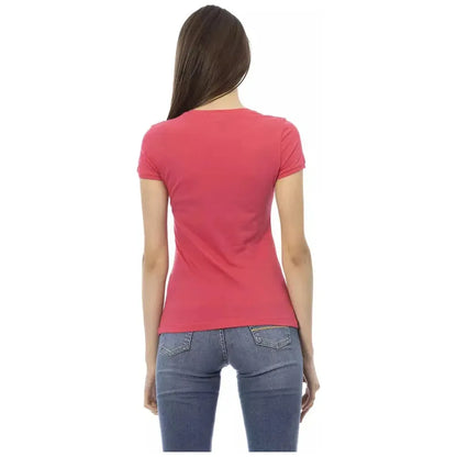 Trussardi Action Multicolor Cotton Women T-Shirt