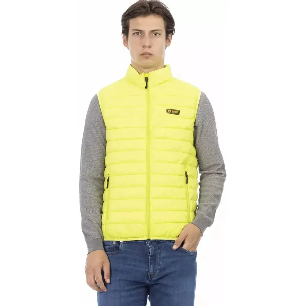 سترة رجالية من البوليستر باللون الأصفر من Ciesse Outdoor بدون أكمام