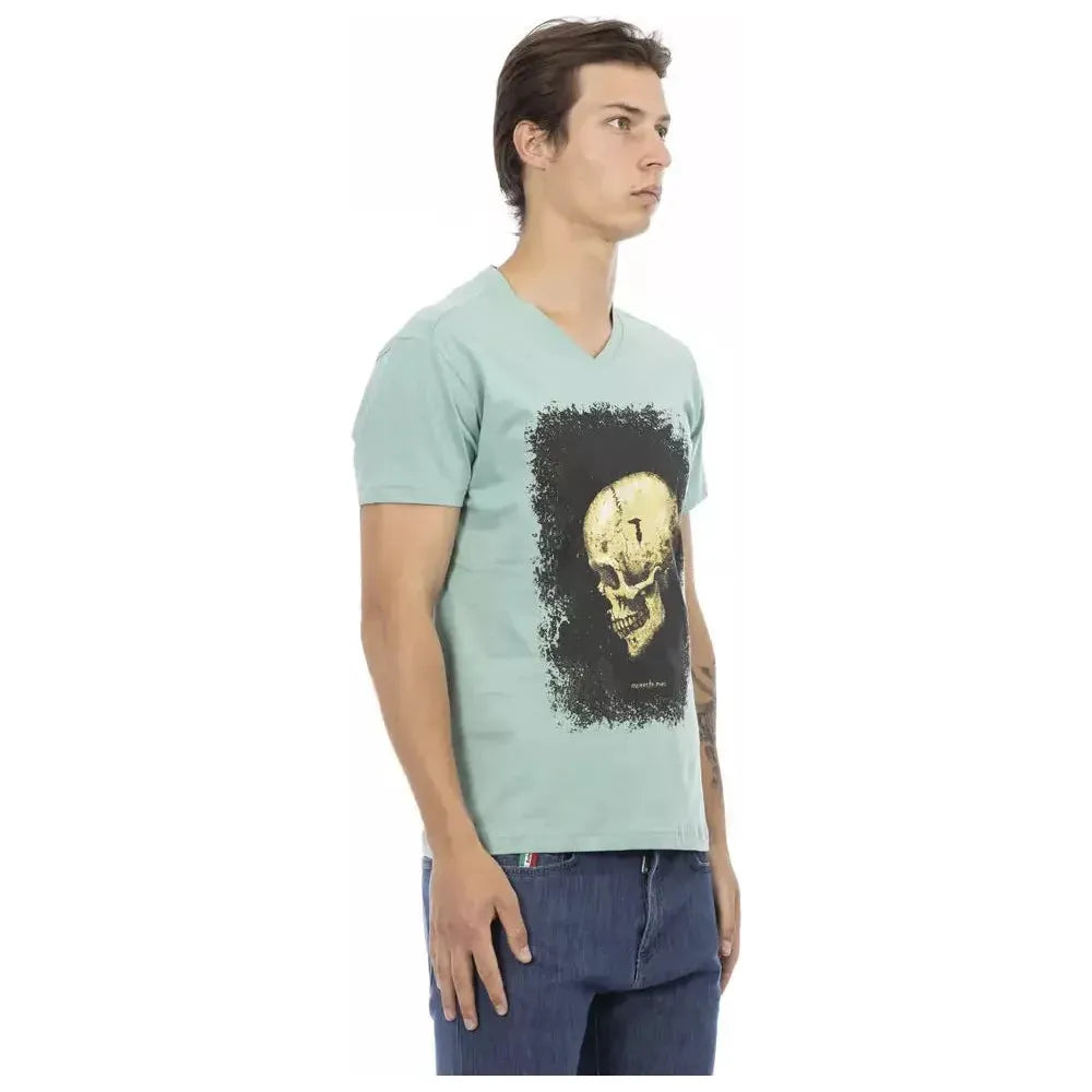 Trussardi Action Green Cotton Men's T-Shirt
