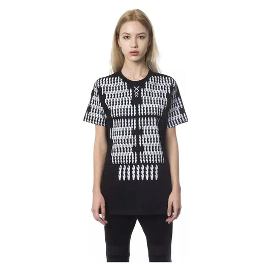 Nicolo Tonetto Black Cotton Men T-Shirt Nicolo Tonetto Gray