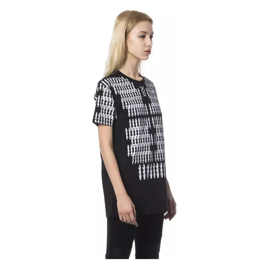 Nicolo Tonetto Black Cotton Men T-Shirt Nicolo Tonetto Gray