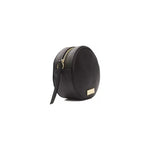 Pompei Donatella Black Leather Women Crossbody Bag PO-5813