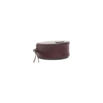 Pompei Donatella Chic Burgundy Small Oval Crossbody Bag PODO-5834-FBB-88