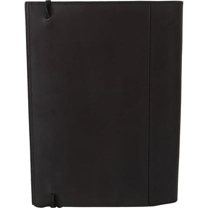 A.G. Spalding & Bros Black Leather Bifold Travel Holder Logo Wallet