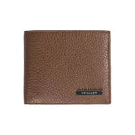 Trussardi Brown Leather Men Wallet MAN WALLETS Trussardi Dark Olive Green