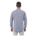 Bagutta Gray Cotton Men Shirt BA-20987-IT47 | 6XL