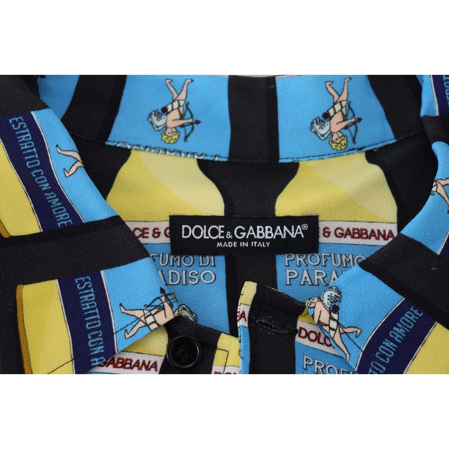 قميص كاجوال أنيق متعدد الطبعات من دولتشي آند غابانا