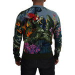 Dolce & Gabbana Multicolor Jungle Wool Pullover Logo Sweater TSH83952-50