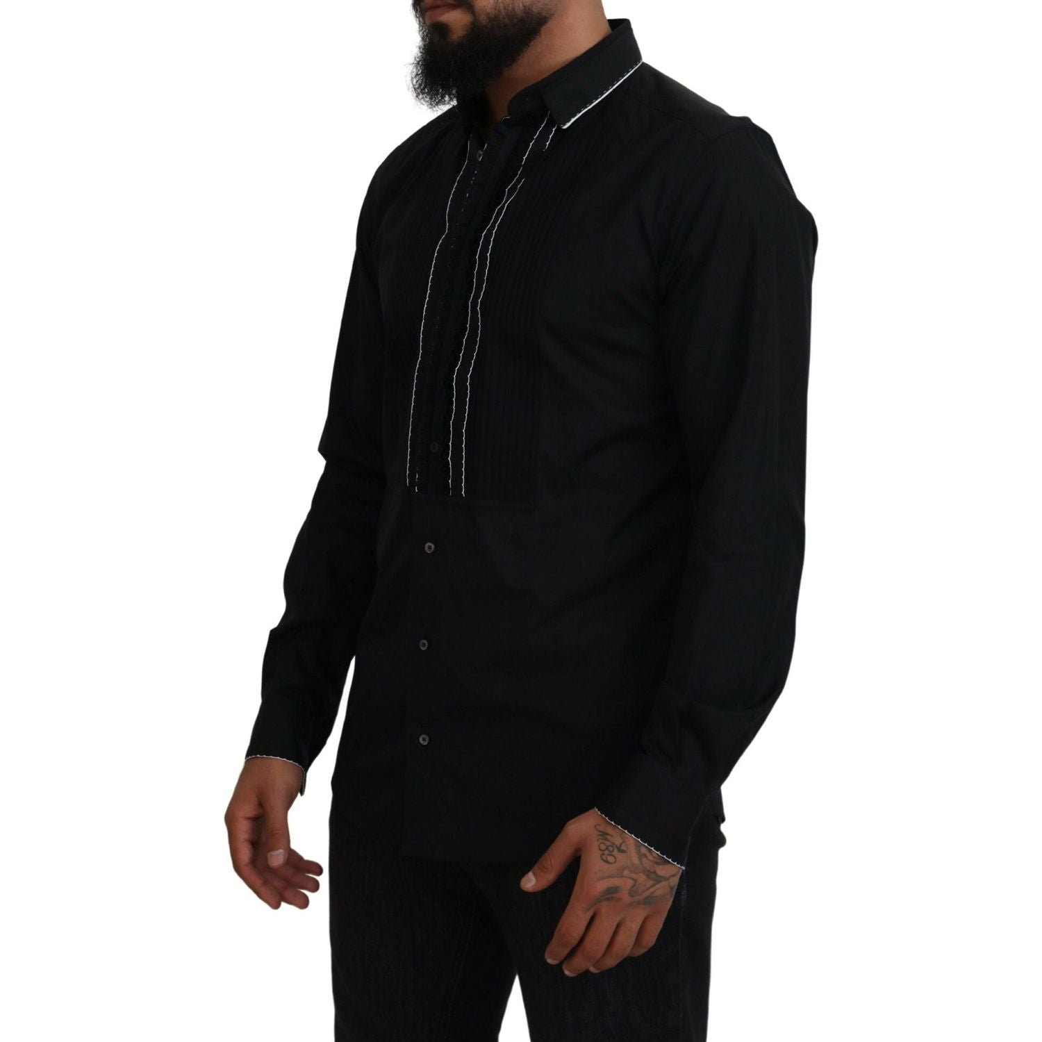 قميص سهرة أنيق بقصّة Slim Fit من Dolce &amp; Gabbana