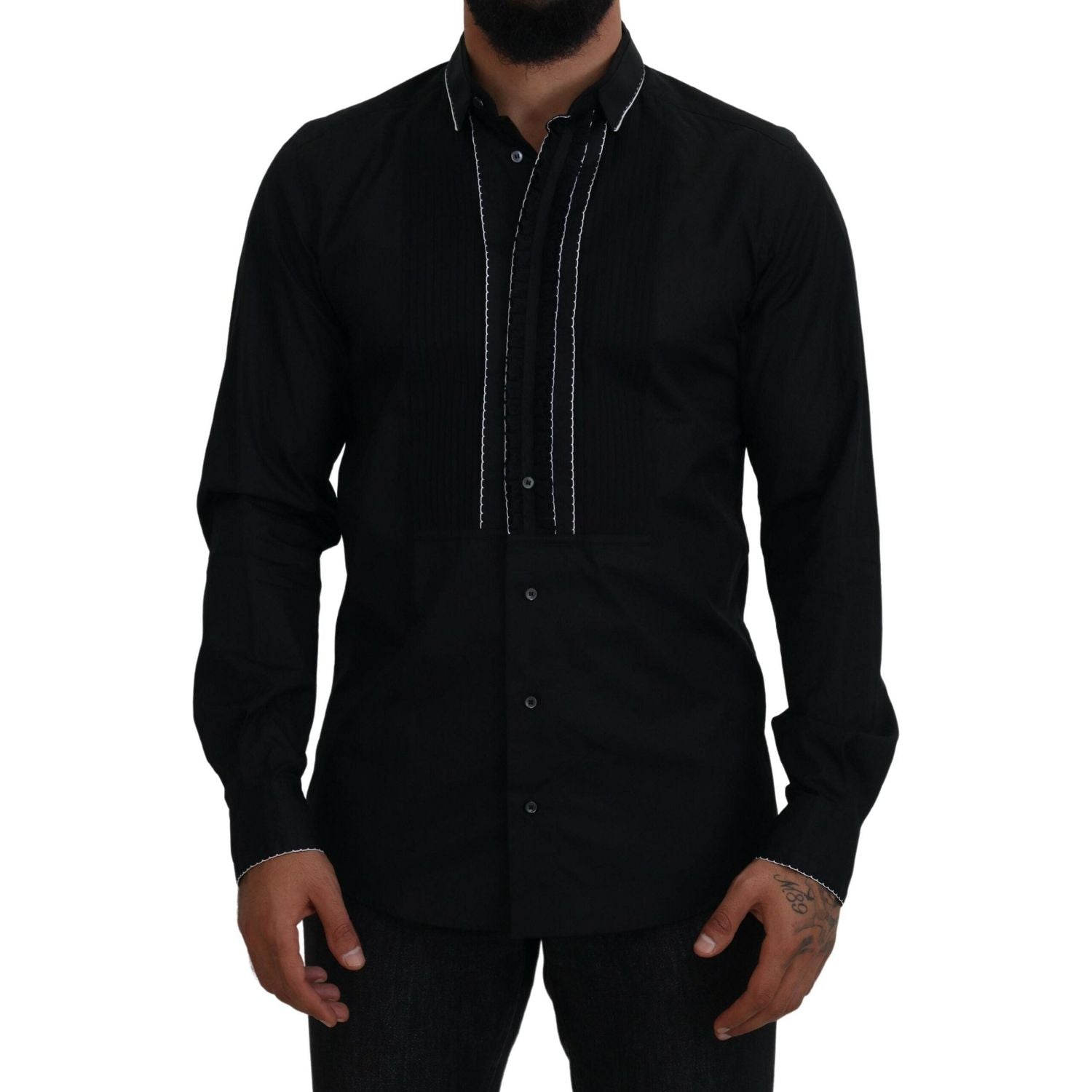 قميص سهرة أنيق بقصّة Slim Fit من Dolce &amp; Gabbana