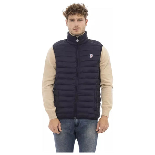 Invicta Blue Polyamide Men's Quilted Vest