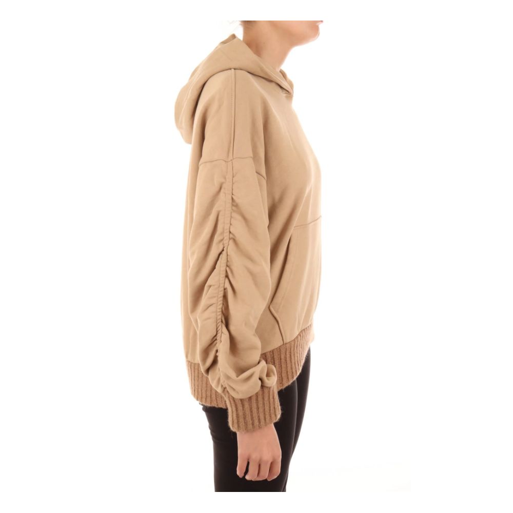Hinnominate Brown Cotton Hoody