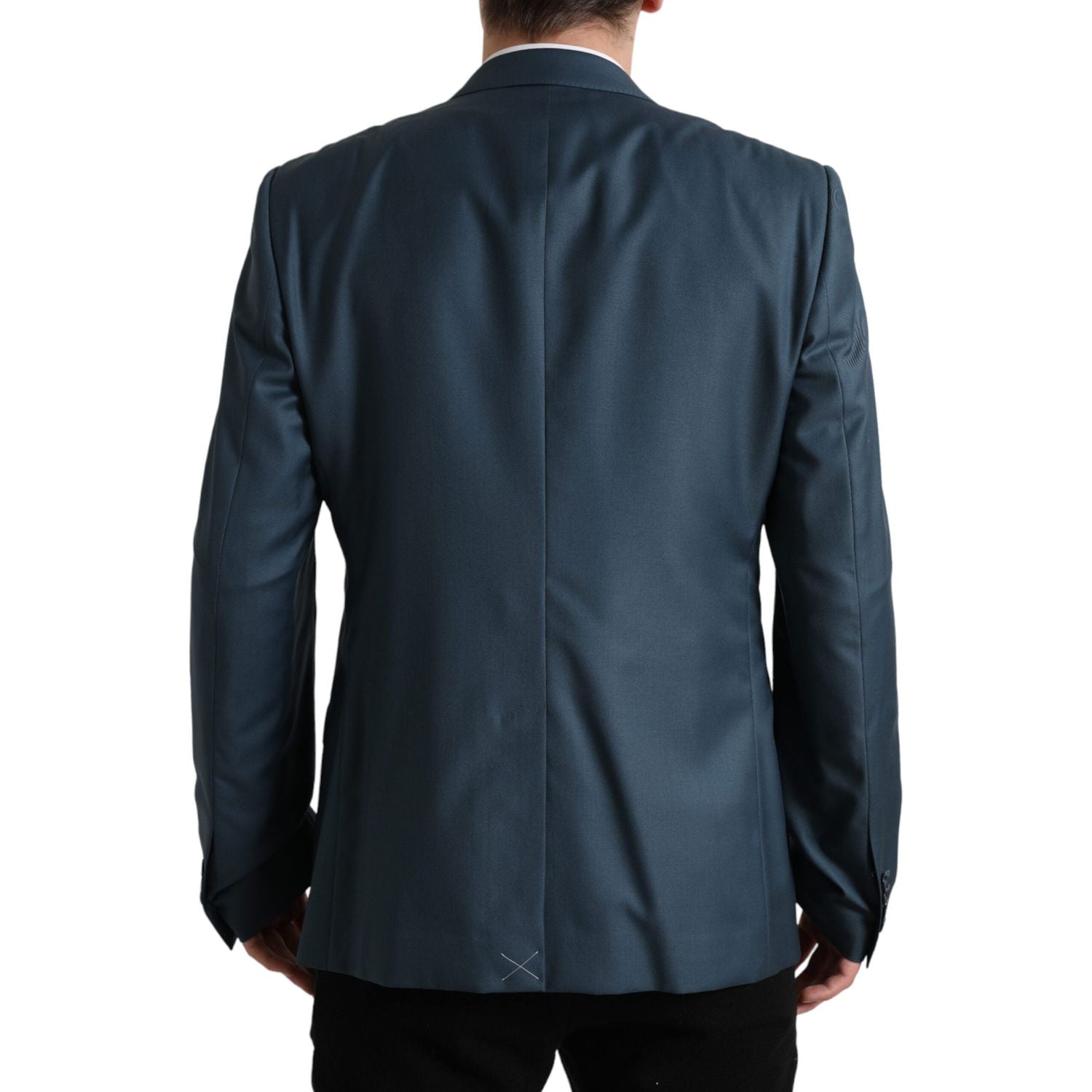 بدلة مارتيني خضراء أنيقة من دولتشي آند غابانا مكونة من قطعتين من الصوف