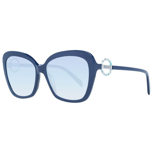 Emilio Pucci Blue Women Sunglasses Emilio Pucci Dark Slate Blue