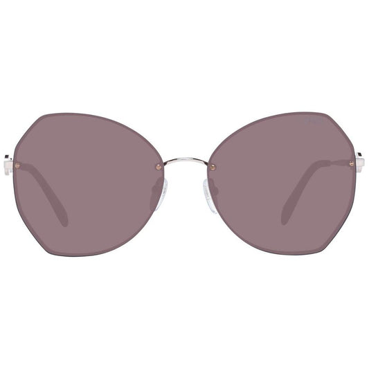 Emilio Pucci Rose Gold Women Sunglasses Emilio Pucci Slate Gray