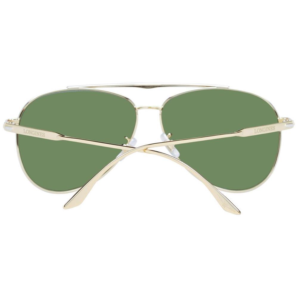 Longines Gold Metal Sunglasses