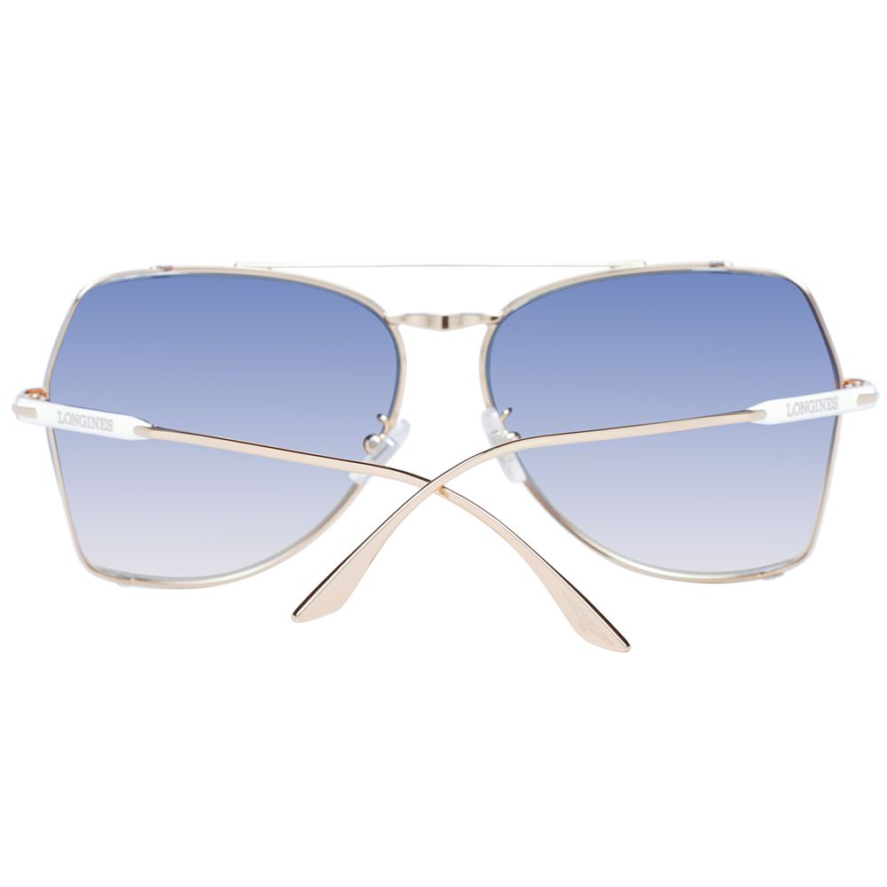 Longines Gold Metal Sunglasses