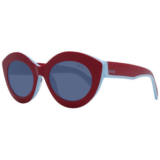 Emilio Pucci Red Women Sunglasses Emilio Pucci Saddle Brown