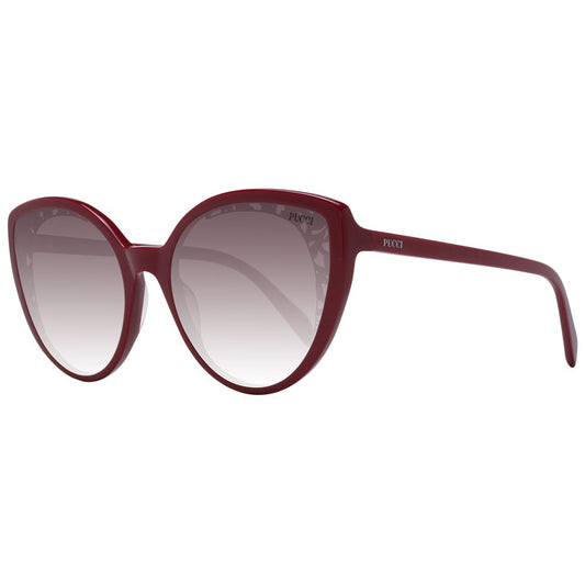 Emilio Pucci Red Women Sunglasses Emilio Pucci Slate Gray