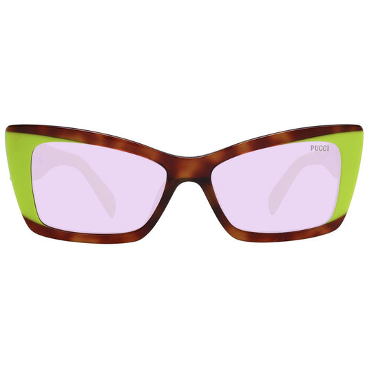 Emilio Pucci Multicolor Women Sunglasses Emilio Pucci Saddle Brown