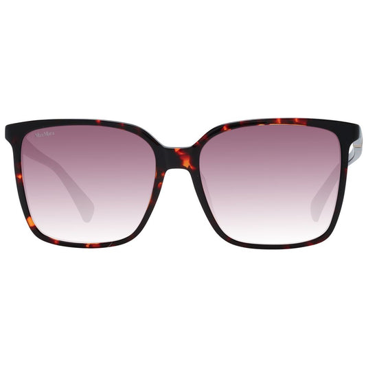 Max Mara Red Women Sunglasses Max Mara Rosy Brown