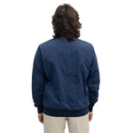 Refrigiwear Elevated Casual Blue Bomber Jacket RE-12591-S