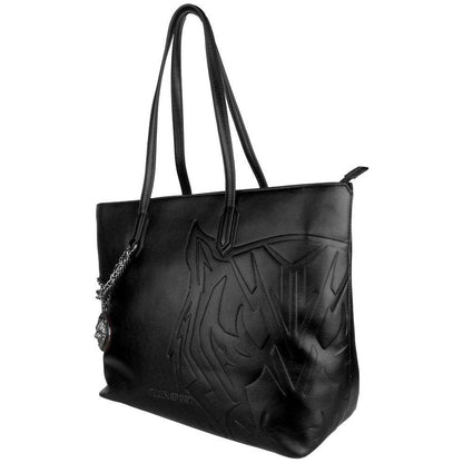 Plein Sport Black Polyethylene Women Shoulder Bag WOMAN TOTES