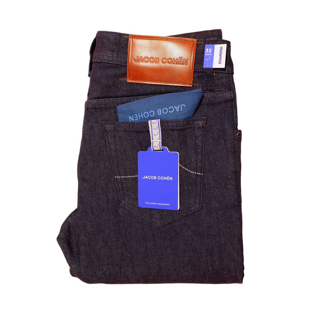 Jacob Cohen Blue Cotton Jeans Denim