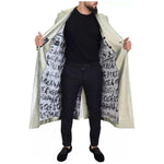 Dolce & Gabbana Gold Viscose Long Double Breasted Jacket JKT3443-50