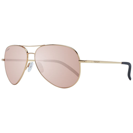 Serengeti Gold Unisex Sunglasses Serengeti Gray