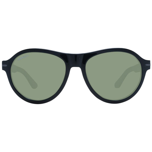 Serengeti Black Men Sunglasses Serengeti Light Slate Gray