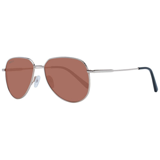 Serengeti Rose Gold Unisex Sunglasses Serengeti Dim Gray