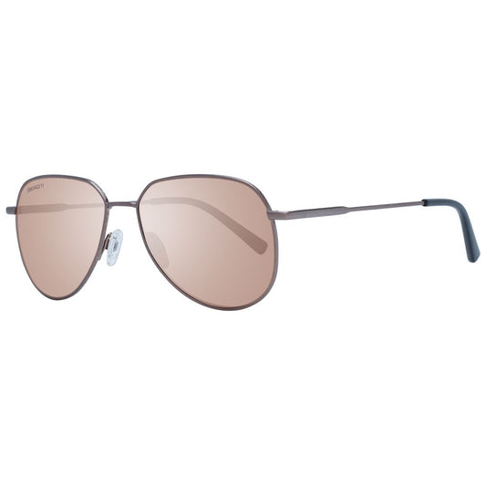 Serengeti Bronze Unisex Sunglasses Serengeti Gray