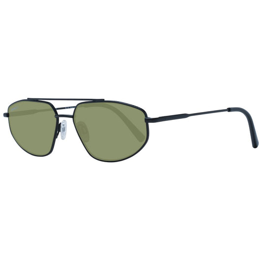 Serengeti Black Men Sunglasses Serengeti Slate Gray