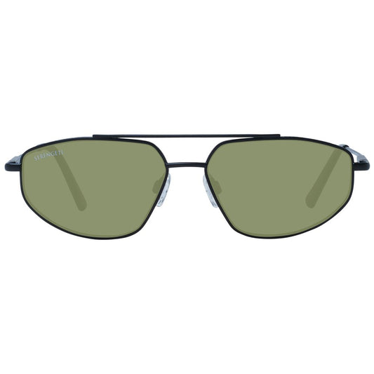 Serengeti Black Men Sunglasses Serengeti Slate Gray