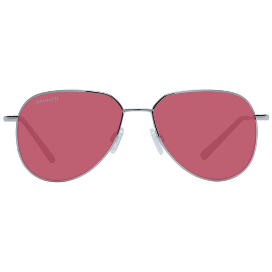 Serengeti Silver Unisex Sunglasses Serengeti Pale Violet Red