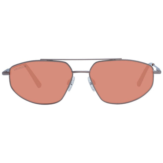 Serengeti Bronze Men Sunglasses Serengeti Rosy Brown