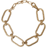 Dolce & Gabbana Gold Tone Brass Large Link Chain Jewelry Necklace SMY10295