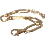 Dolce & Gabbana Gold Tone Brass Large Link Chain Jewelry Necklace SMY10295