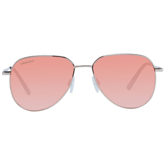 Serengeti Rose Gold Unisex Sunglasses Serengeti Tan