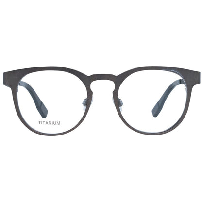 Ermenegildo Zegna Gray Men Glasses Frame