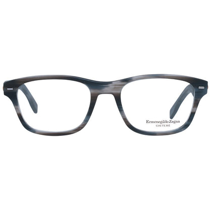 Ermenegildo Zegna Gray Plastic Glasses (Frames)
