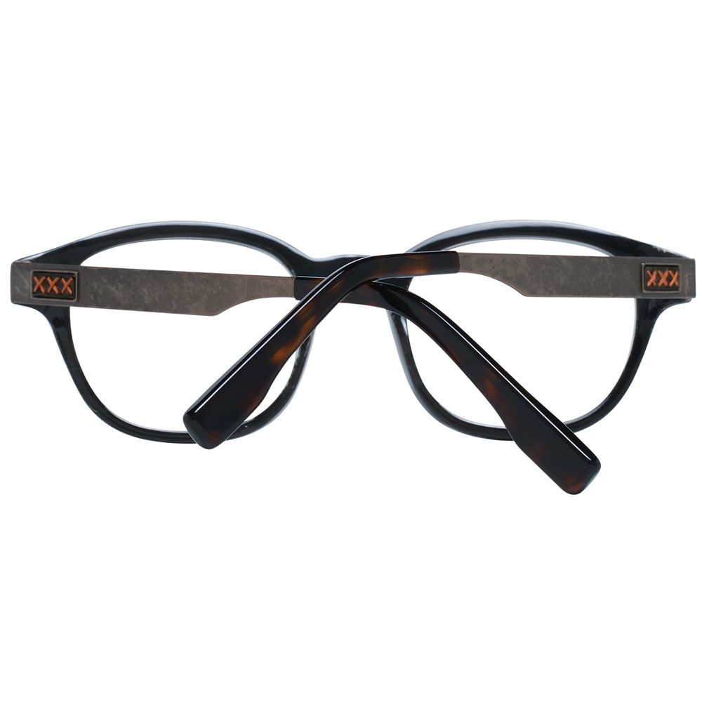 Ermenegildo Zegna Black Horn Glasses (Frames)