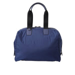 Dolce & Gabbana Blue Nylon Calfskin Hand Shoulder Duffel Bag BAG1484