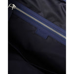Dolce & Gabbana Blue Nylon Calfskin Hand Shoulder Duffel Bag BAG1484