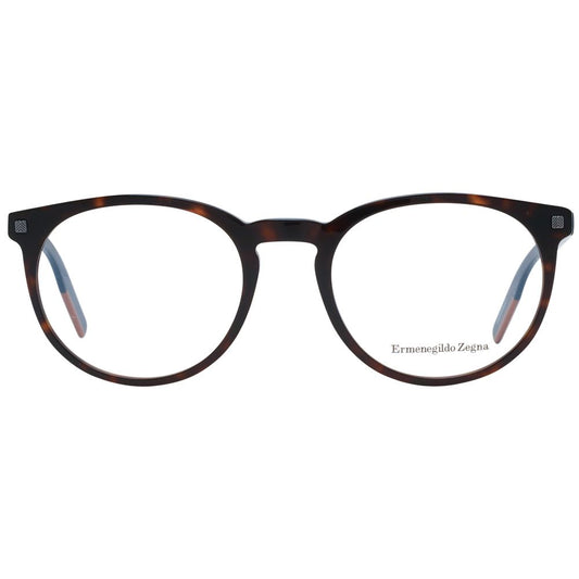 Ermenegildo Zegna Brown Men Optical Frames ER-1053506