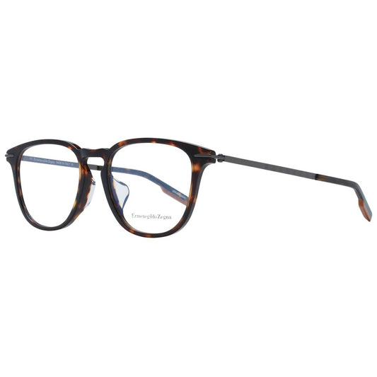 Ermenegildo Zegna Brown Men Optical Frames ER-1053512